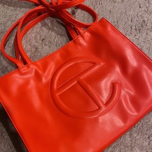 Telfar medium handbag - Red